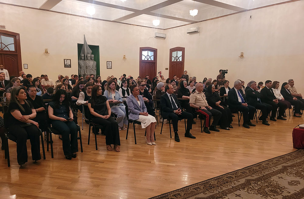 Şəhid mayor Elnur Hacıyevin xatirəsi yad edilib (FOTO)