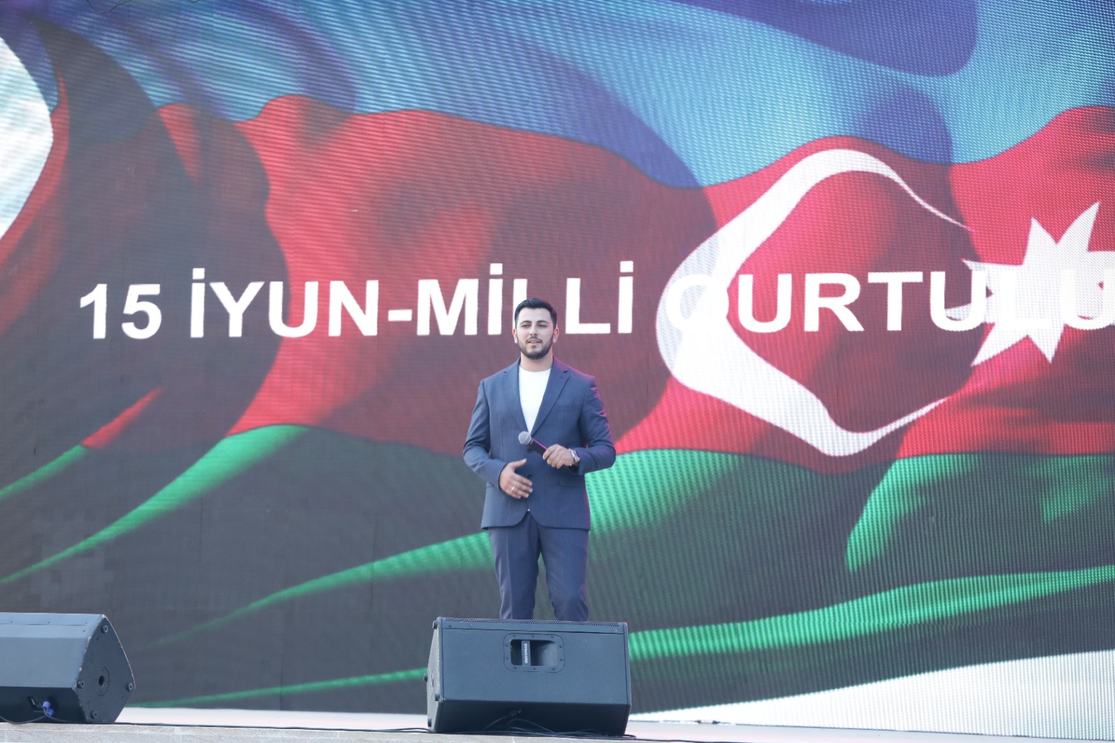 Xaçmaz rayonunda 15 İyun – Milli Qurtuluş Gününə həsr olunmuş möhtəşəm bayram konserti keçirilib (FOTO)