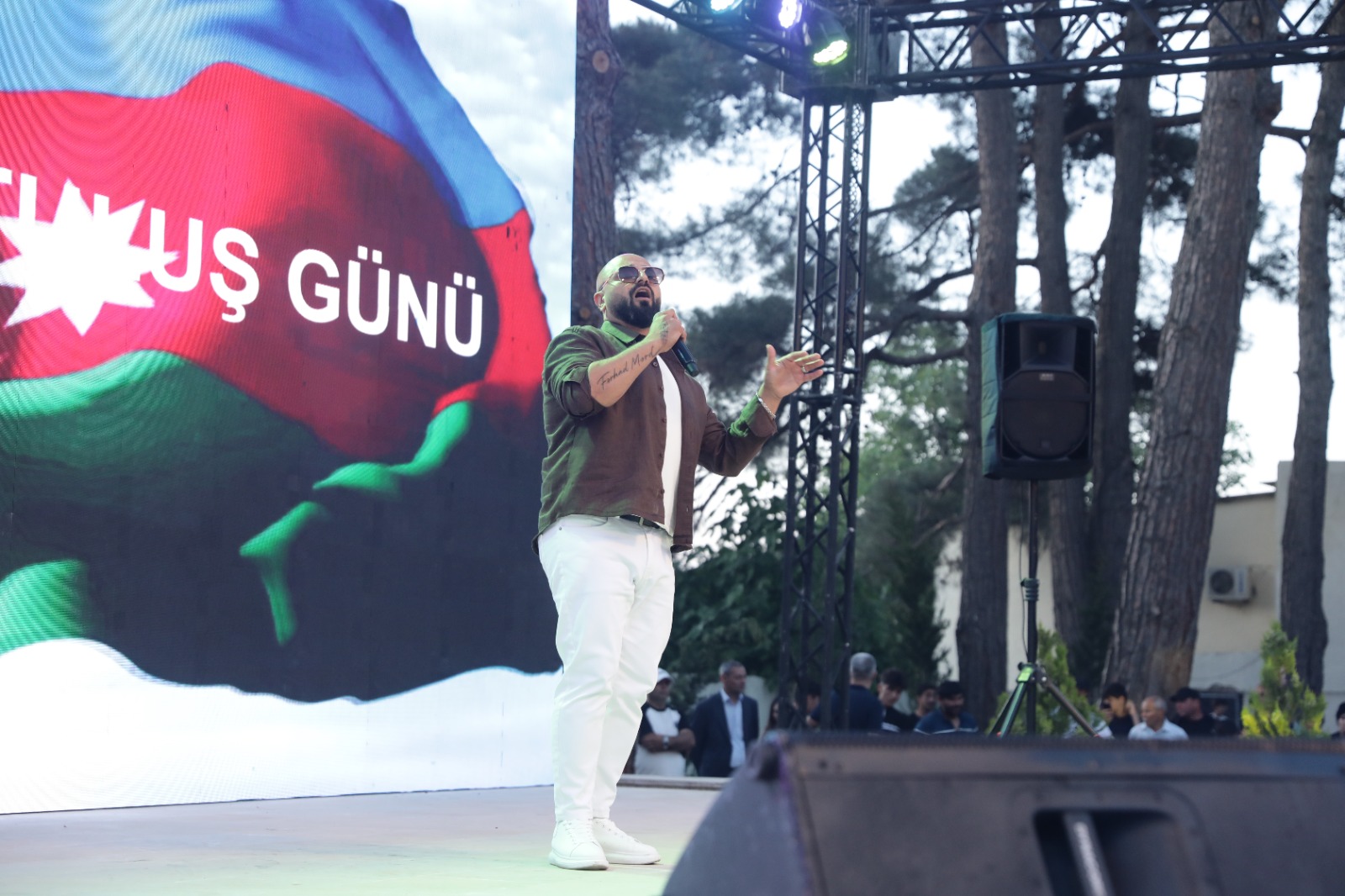 Xaçmaz rayonunda 15 İyun – Milli Qurtuluş Gününə həsr olunmuş möhtəşəm bayram konserti keçirilib (FOTO)