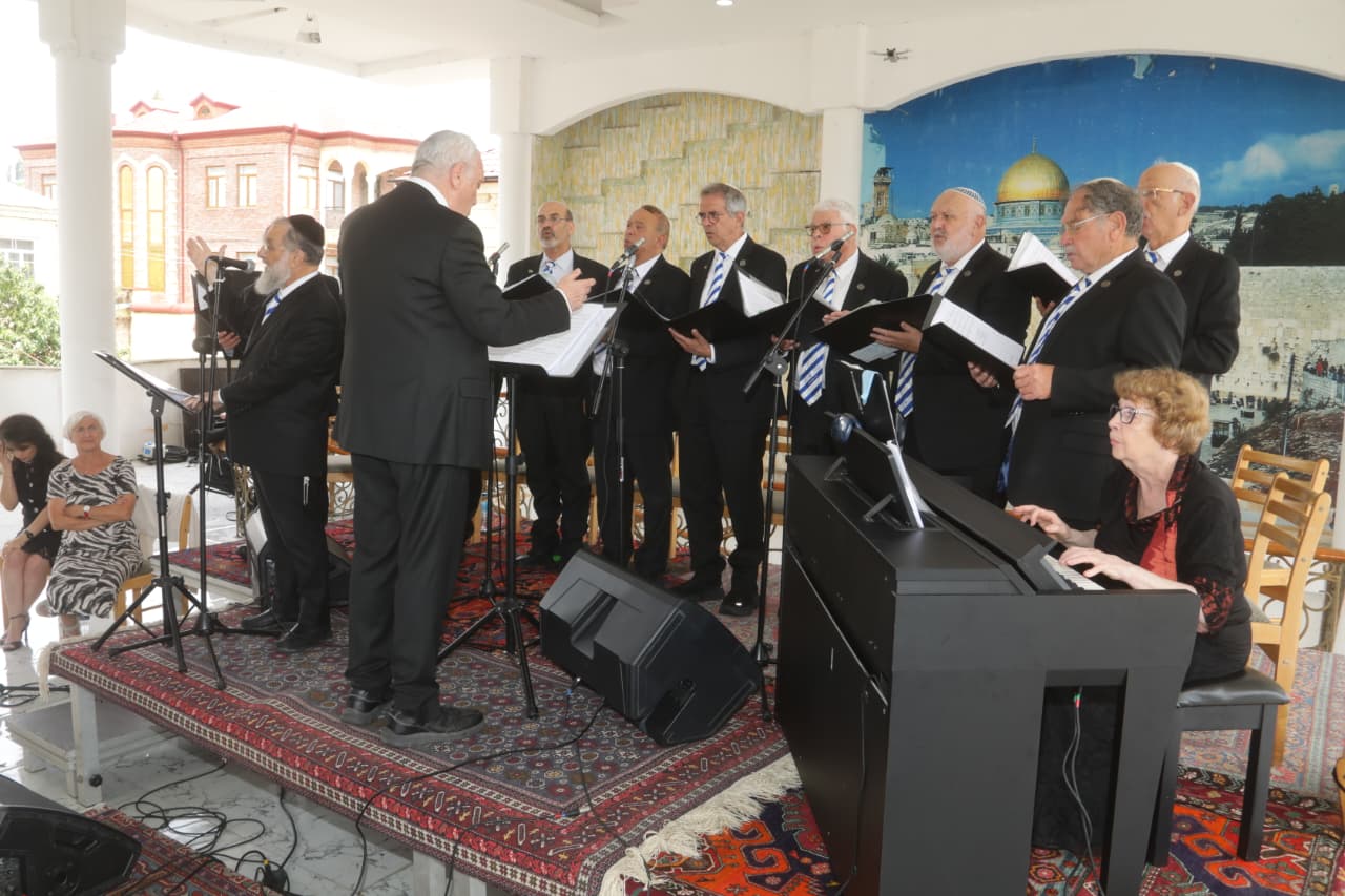 Dağ yəhudilərinin musiqi irsinə həsr olunan tədbir təşkil olunub (FOTO)