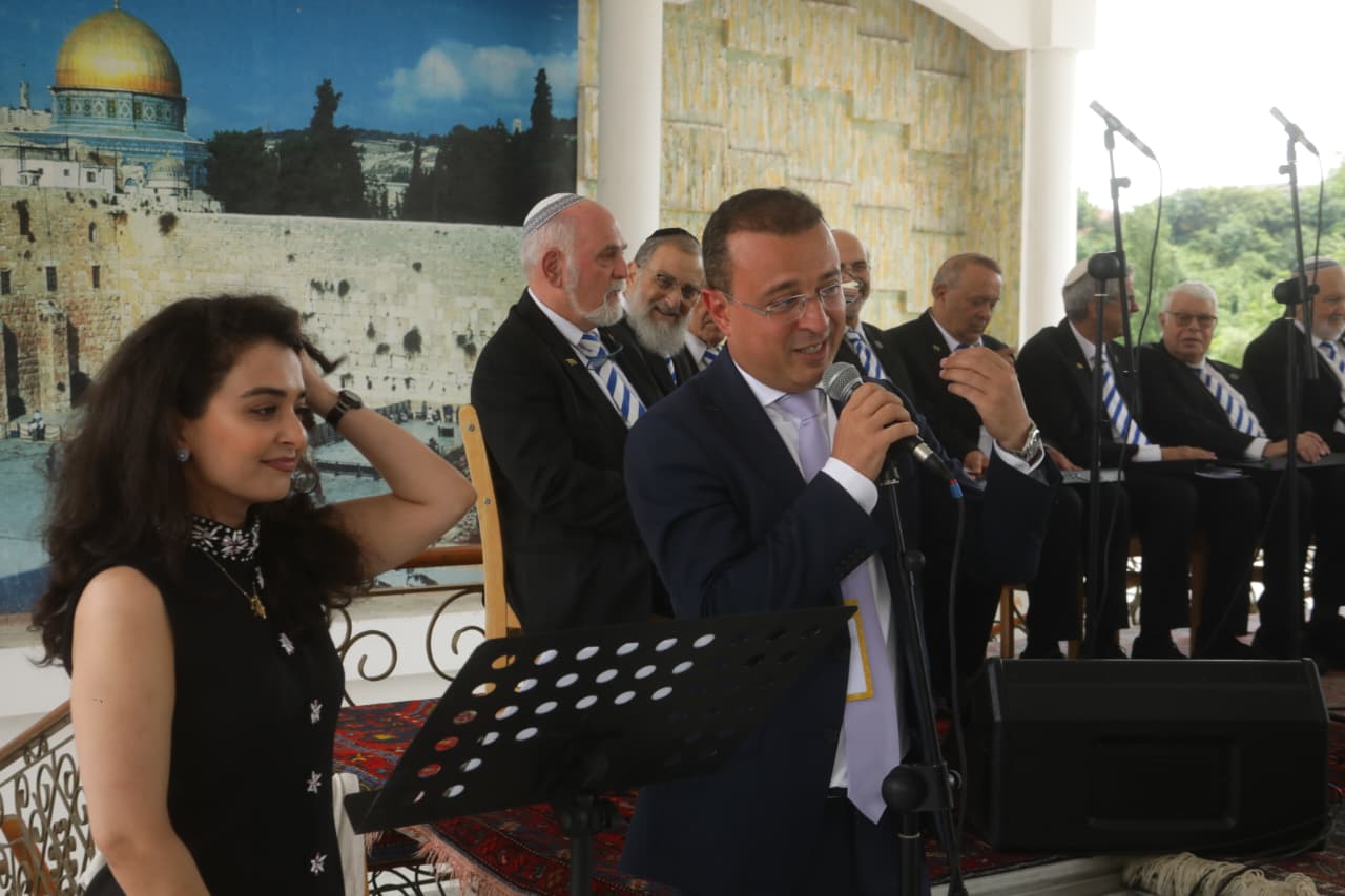 Dağ yəhudilərinin musiqi irsinə həsr olunan tədbir təşkil olunub (FOTO)