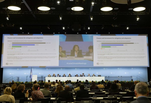 Azərbaycan nümayəndə heyəti İqlim Danışıqları üzrə Bonn sessiyasında iştirak edib (FOTO)
