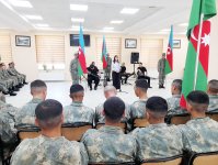 Azərbaycan Ordusunda Milli Qurtuluş Günü münasibətilə silsilə tədbirlər keçirilib (FOTO)