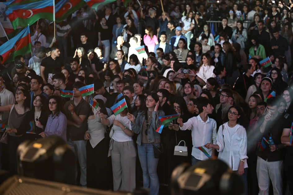 Milli Qurtuluş Gününə həsr olunan konsert keçirilib (FOTO/VİDEO)