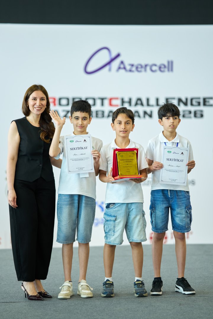 Azercell-in dəstəyi ilə “RobotChallenge Azerbaijan 2026” uğurla başa çatdı (FOTO)