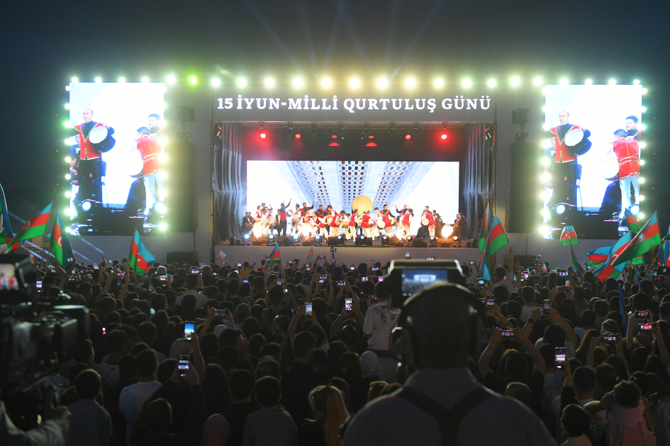 Milli Qurtuluş Gününə həsr olunan konsert keçirilib (FOTO/VİDEO)