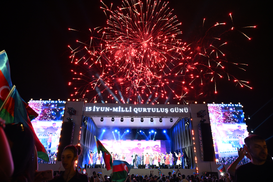 Milli Qurtuluş Gününə həsr olunan konsert keçirilib (FOTO/VİDEO)