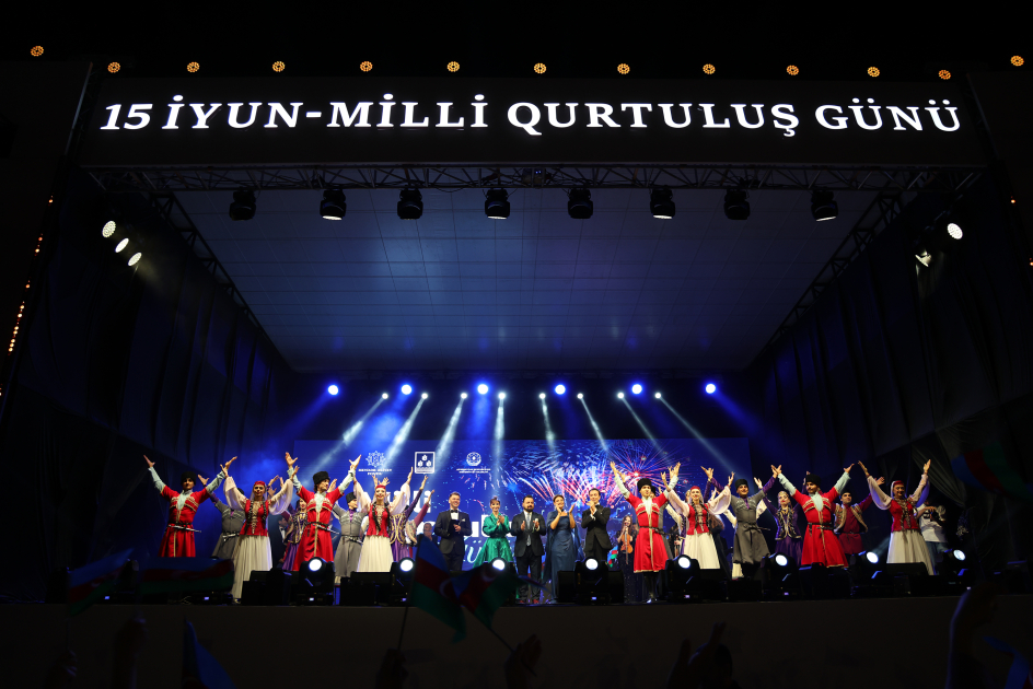 Milli Qurtuluş Gününə həsr olunan konsert keçirilib (FOTO/VİDEO)