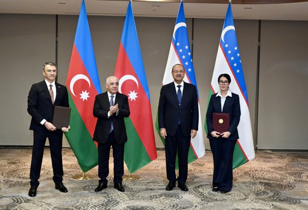 Daşkənddə Azərbaycan və Özbəkistan arasında ikitərəfli sənədlər imzalanıb (FOTO)