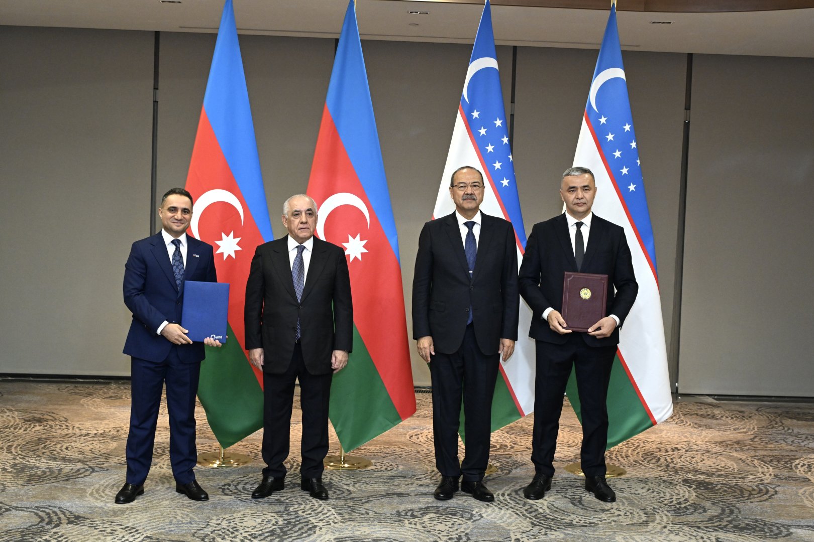 Daşkənddə Azərbaycan və Özbəkistan arasında ikitərəfli sənədlər imzalanıb (FOTO)