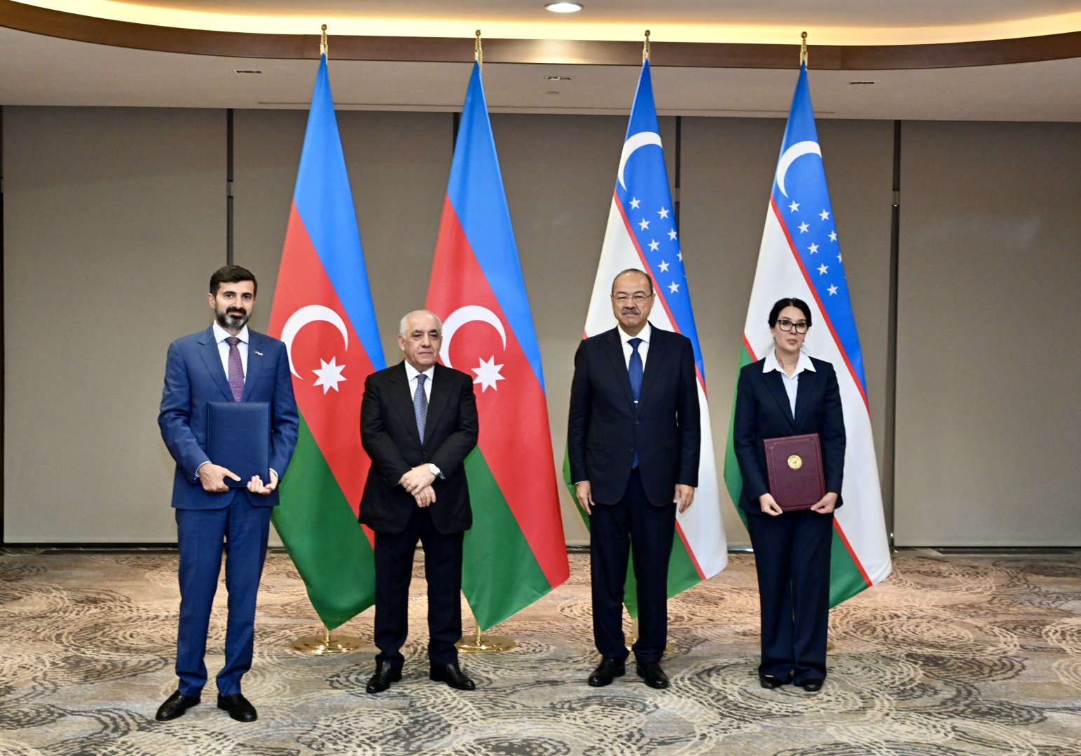Daşkənddə Azərbaycan və Özbəkistan arasında ikitərəfli sənədlər imzalanıb (FOTO)
