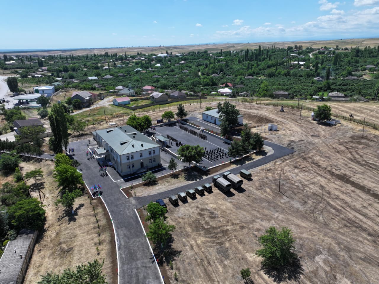 “Samur” sərhəd komendantlığı xidməti istifadəyə verilib (FOTO)