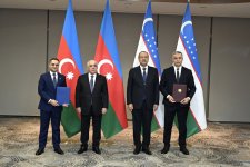 Daşkənddə Azərbaycan və Özbəkistan arasında ikitərəfli sənədlər imzalanıb (FOTO)