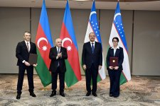 Daşkənddə Azərbaycan və Özbəkistan arasında ikitərəfli sənədlər imzalanıb (FOTO)