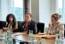 Heydər Əliyev Fondunun vitse-prezidenti Leyla Əliyeva Bonnda BMT-nin Baş katibinin müavini ilə görüşüb (FOTO)