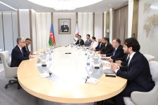SOCAR-ın prezidenti IPA şirkətinin prezidenti və baş icraçı direktoru ilə görüşüb (FOTO)