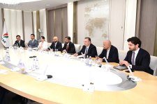 SOCAR-ın prezidenti IPA şirkətinin prezidenti və baş icraçı direktoru ilə görüşüb (FOTO)