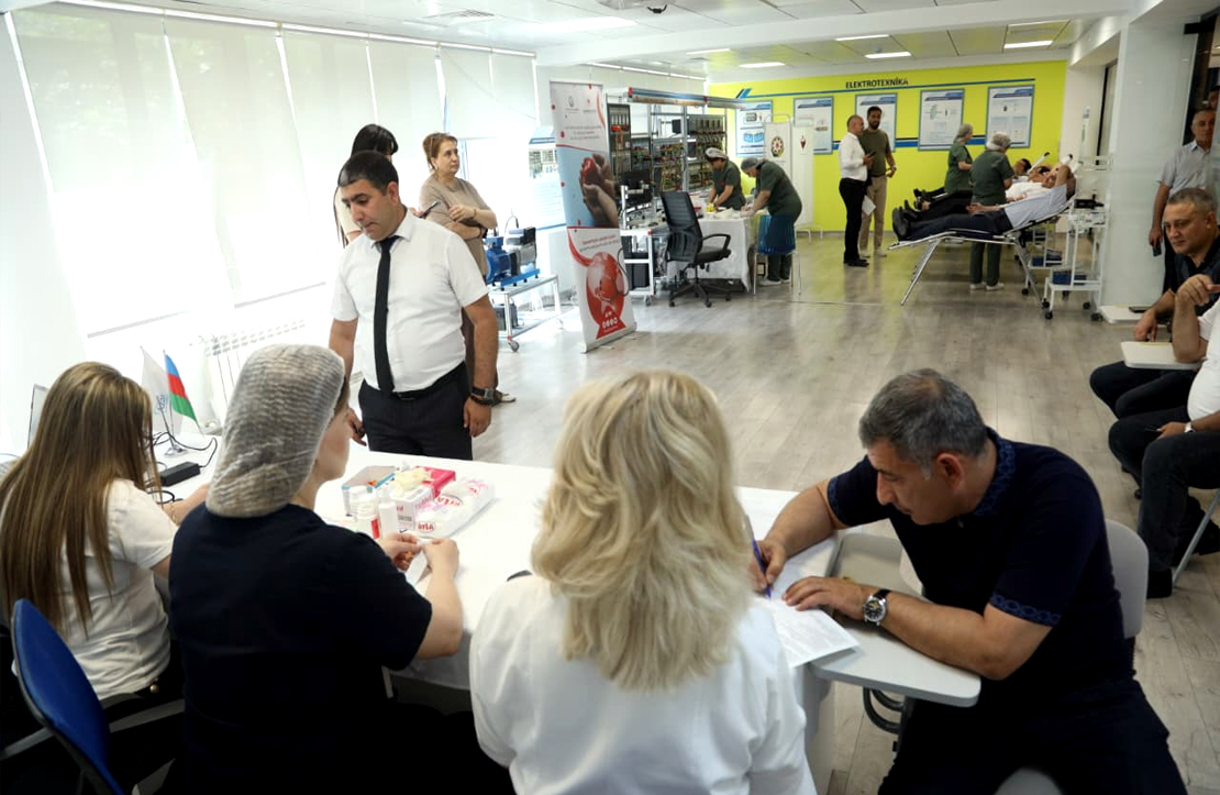 “AzərEnerji”də qanvermə aksiyası keçirildi (FOTO)