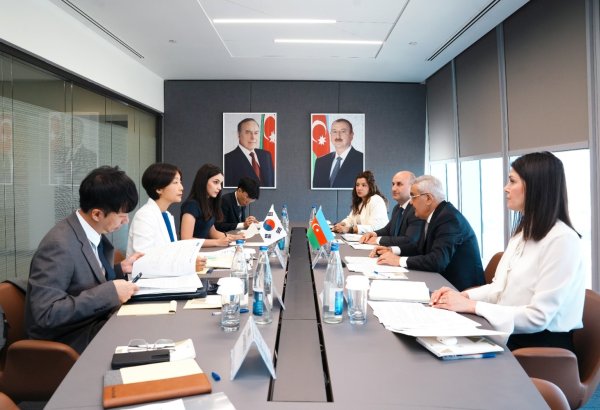 Azərbaycan-Koreya əməkdaşlığının inkişafı müzakirə olunub (FOTO)
