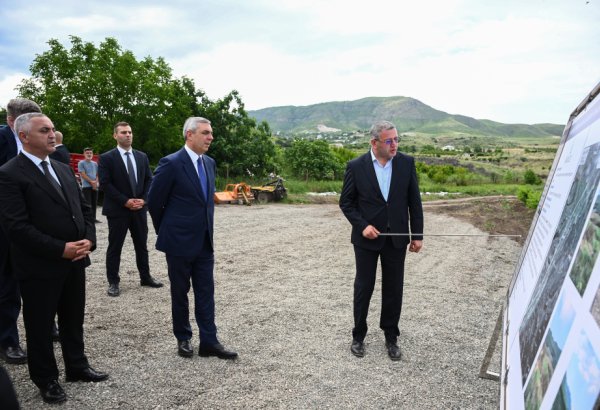 Əlaqələndirmə Qərargahının iclasının iştirakçıları Xocalıda salınmış intensiv meyvə bağları ilə tanış olublar (FOTO)