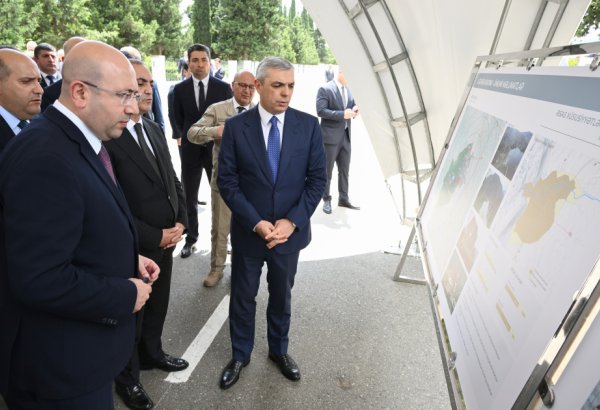 Əlaqələndirmə Qərargahının iclasının iştirakçıları Ağdərə şəhərinin Baş planı ilə tanış olublar (FOTO)
