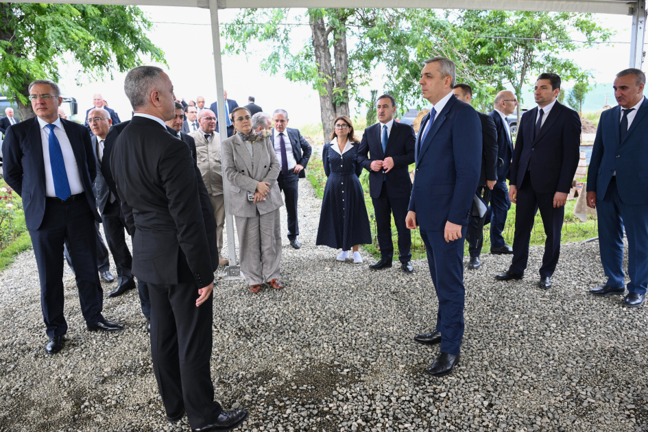 Xocalının Daşbulaq kəndində baramaçılığın inkişafı üçün yaradılmış infrastruktura baxış keçirilib (FOTO)