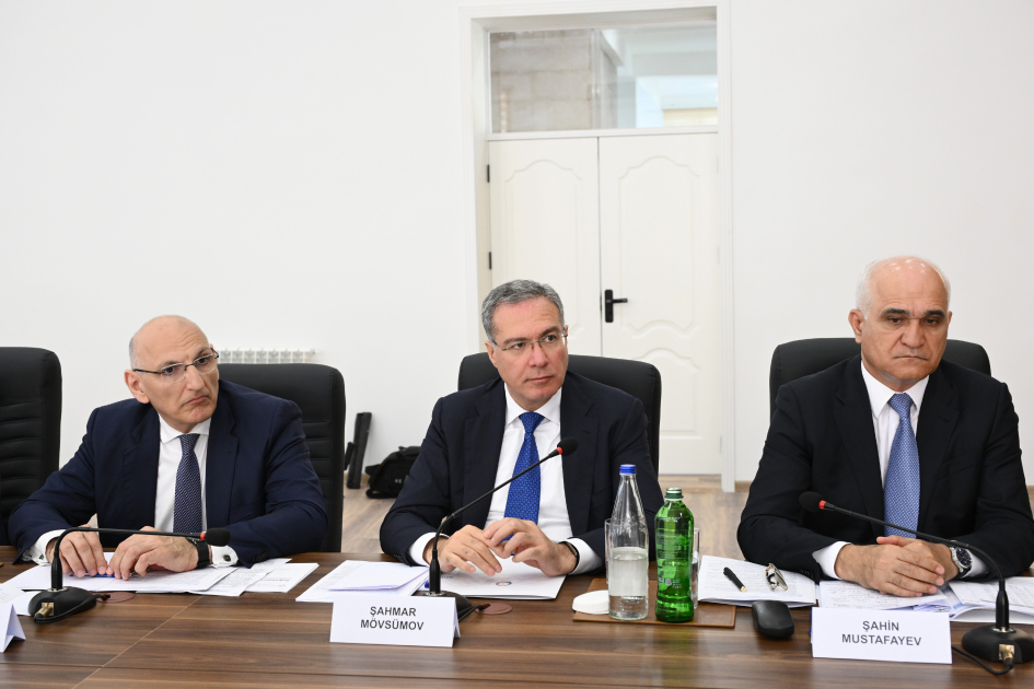 Əlaqələndirmə Qərargahının növbəti iclası Ağdərə şəhərində keçirilib (FOTO)