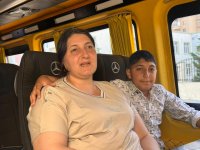 Şükürbəyli kəndinə növbəti köç karvanları yola salınıb (FOTO)