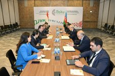 Azərbaycan-Tacikistan iqtisadi əməkdaşlığının inkişaf perspektivləri müzakirə olunub (FOTO)