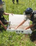 Şahbuzda tank əleyhinə qumbaraatanın idarəetmə mühərriki aşkarlanıb (FOTO/VİDEO)