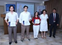 Materiallar Müqaviməti üzrə Respublika Olimpiadasının qalibləri mükafatlandırılıb (FOTO)