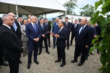 Xocalının Daşbulaq kəndində baramaçılığın inkişafı üçün yaradılmış infrastruktura baxış keçirilib (FOTO)