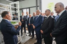 Xocalının Daşbulaq kəndində baramaçılığın inkişafı üçün yaradılmış infrastruktura baxış keçirilib (FOTO)