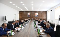 Əlaqələndirmə Qərargahının növbəti iclası Ağdərə şəhərində keçirilib (FOTO)