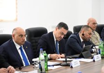 Əlaqələndirmə Qərargahının növbəti iclası Ağdərə şəhərində keçirilib (FOTO)