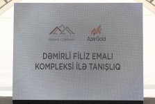 Əlaqələndirmə Qərargahının iclasının iştirakçıları “Dəmirli” Filiz Emalı Kompleksində görülən işlərlə tanış olublar (FOTO)