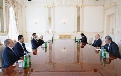 Prezident İlham Əliyev ABŞ Konqresinin Nümayəndələr Palatasının üzvünü qəbul edib (FOTO/VİDEO)