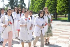 Xaçmaz rayonunda Tibb İşçilərinin Peşə Bayramı Günü qeyd olunub (FOTO)