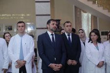 Xaçmaz rayonunda Tibb İşçilərinin Peşə Bayramı Günü qeyd olunub (FOTO)