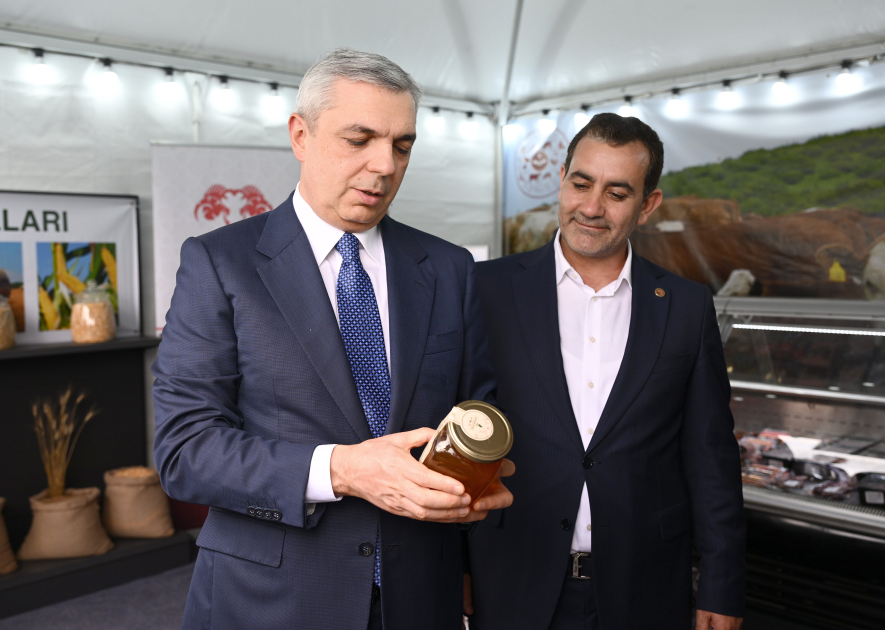 Xocalıda “Qoç Ət”in heyvandarlıq kompleksi ilə tanışlıq olub (FOTO)