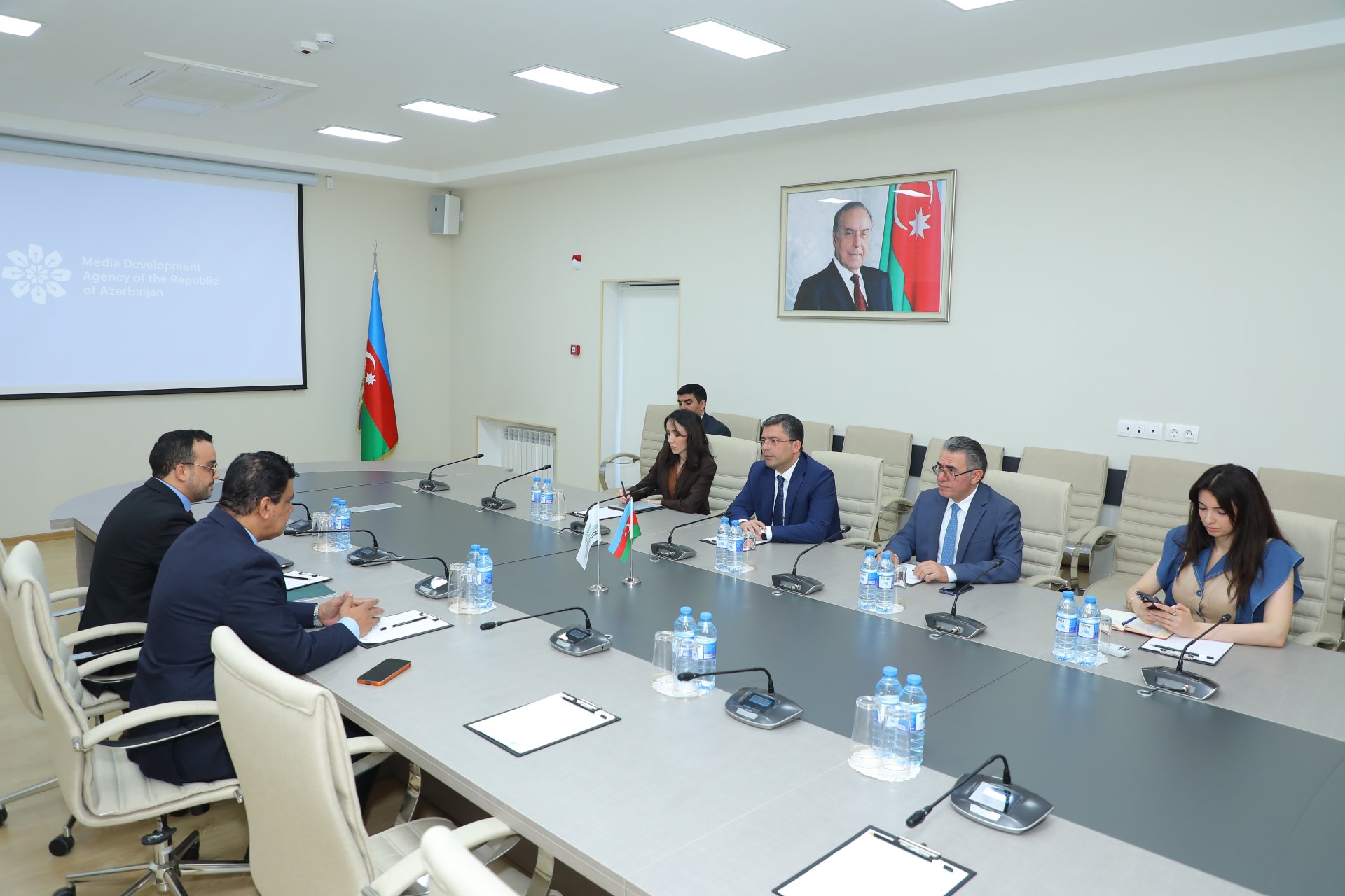 MEDİA və İƏT Xəbər Agentlikləri Birliyi media sahəsində əməkdaşlığı müzakirə edib (FOTO)