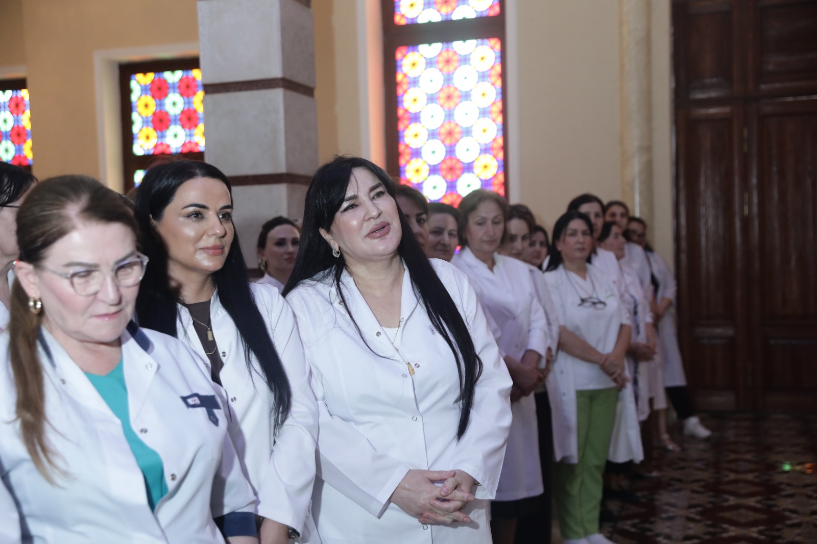 Xaçmaz rayonunda Tibb İşçilərinin Peşə Bayramı Günü qeyd olunub (FOTO)