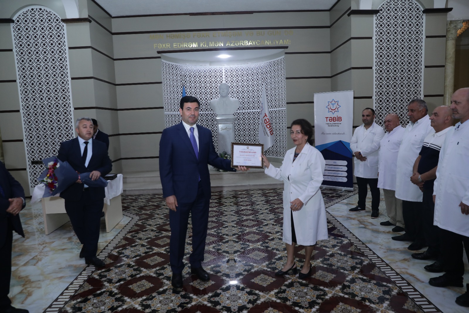Xaçmaz rayonunda Tibb İşçilərinin Peşə Bayramı Günü qeyd olunub (FOTO)