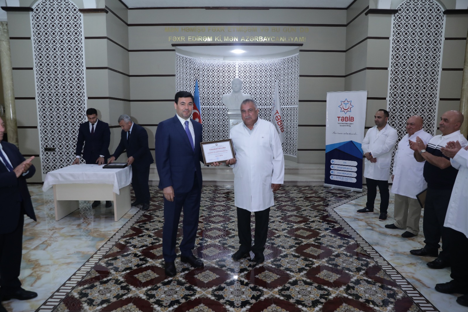 Xaçmaz rayonunda Tibb İşçilərinin Peşə Bayramı Günü qeyd olunub (FOTO)