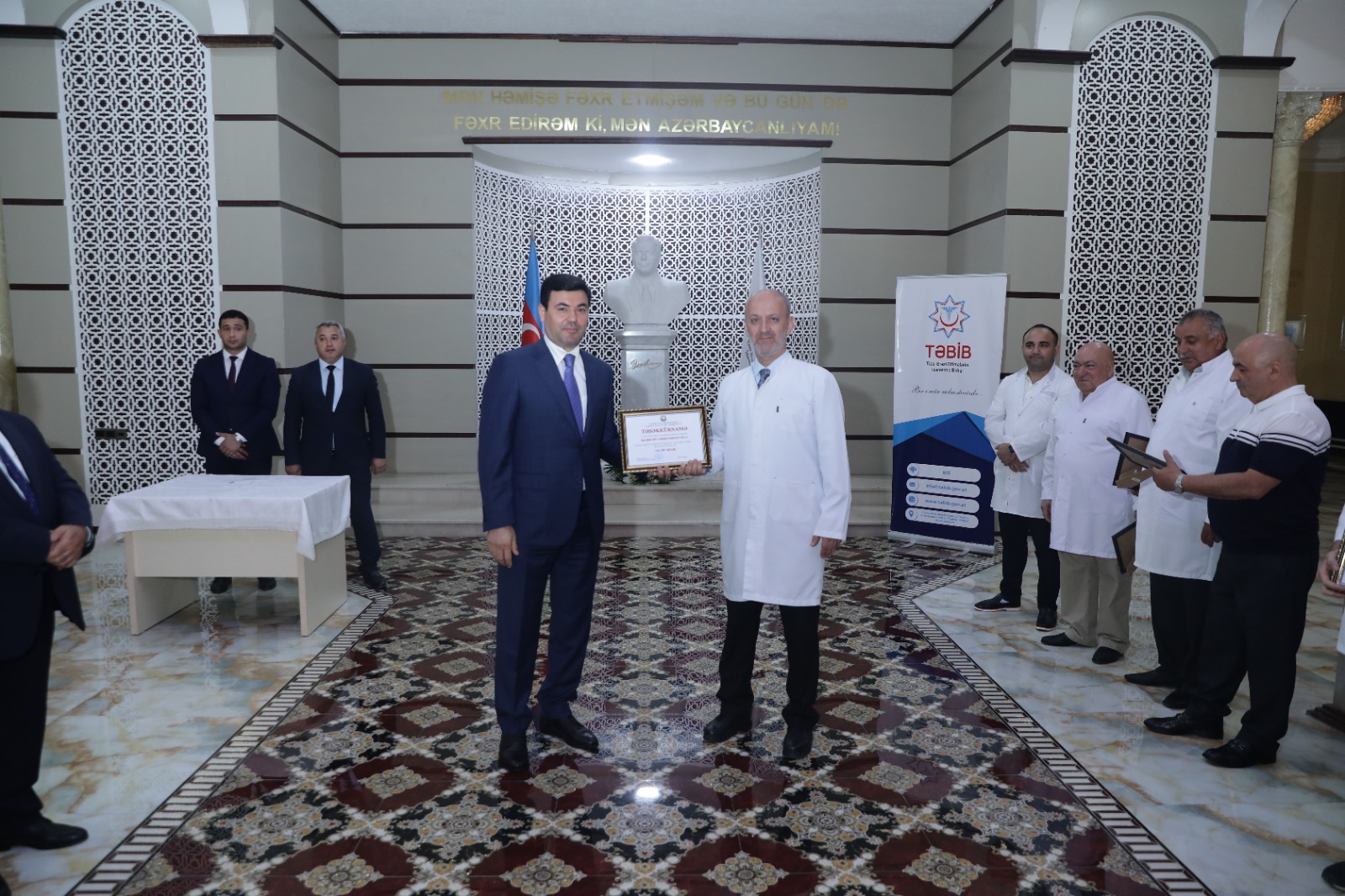 Xaçmaz rayonunda Tibb İşçilərinin Peşə Bayramı Günü qeyd olunub (FOTO)