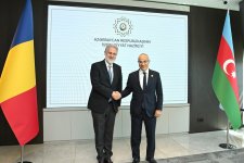 Azərbaycan ilə Rumıniya arasında qarşılıqlı investisiyaların təşviqi müzakirə olundu (FOTO)