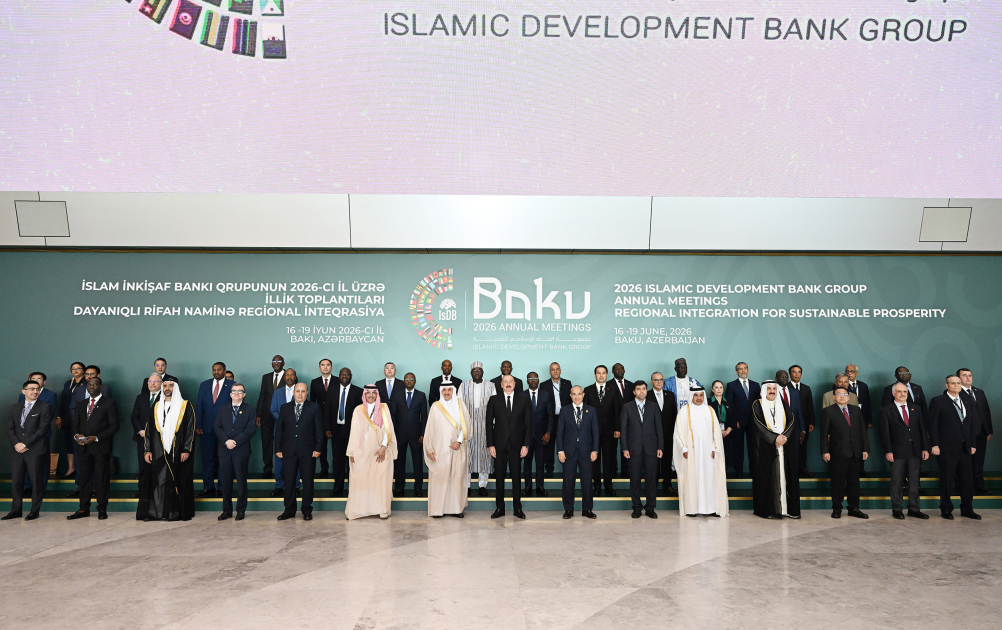 Prezident İlham Əliyevin iştirakı ilə Bakıda İslam İnkişaf Bankı Qrupunun 2026-cı il üzrə İllik Toplantılarının açılış mərasimi keçirilib (VİDEO/FOTO) (YENİLƏNİB)
