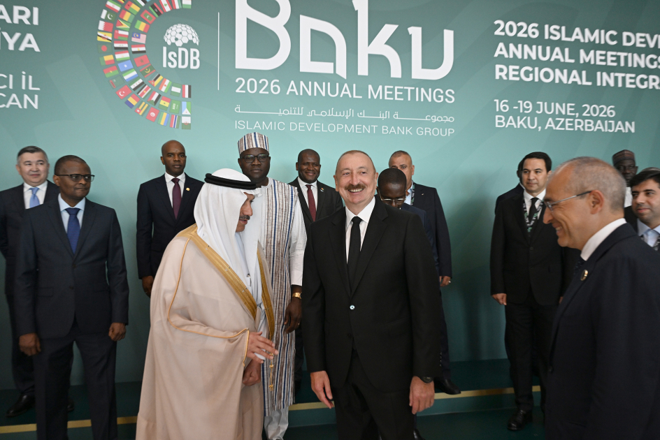Prezident İlham Əliyevin iştirakı ilə Bakıda İslam İnkişaf Bankı Qrupunun 2026-cı il üzrə İllik Toplantılarının açılış mərasimi keçirilib (VİDEO/FOTO) (YENİLƏNİB)