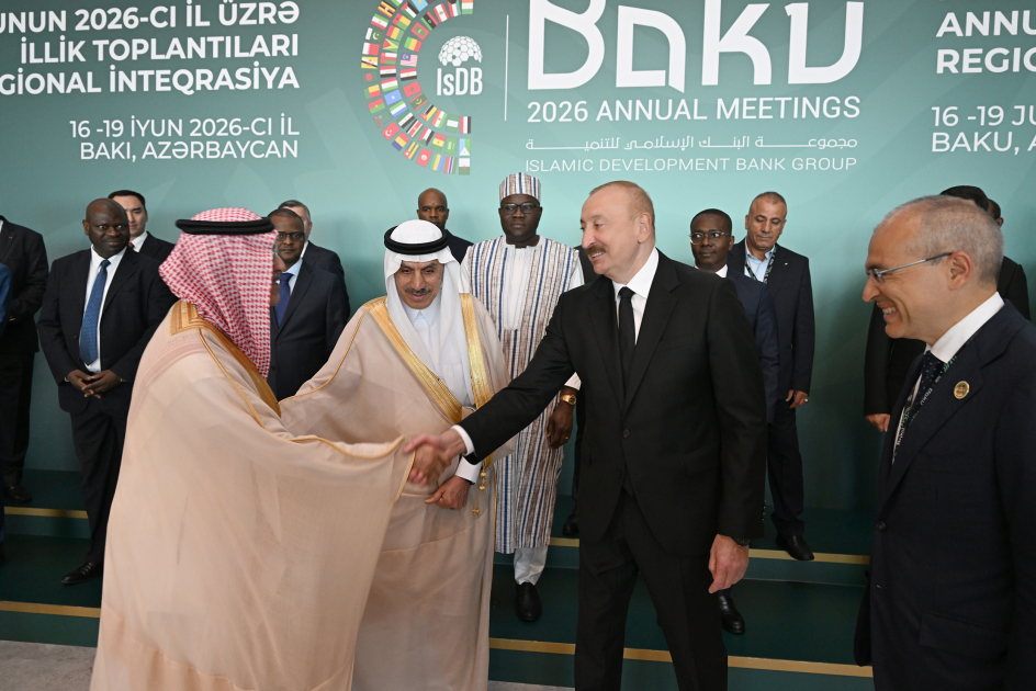 Prezident İlham Əliyevin iştirakı ilə Bakıda İslam İnkişaf Bankı Qrupunun 2026-cı il üzrə İllik Toplantılarının açılış mərasimi keçirilib (VİDEO/FOTO) (YENİLƏNİB)