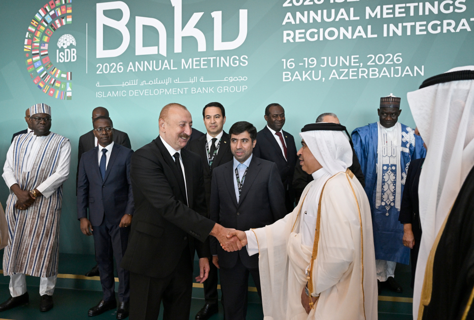 Prezident İlham Əliyevin iştirakı ilə Bakıda İslam İnkişaf Bankı Qrupunun 2026-cı il üzrə İllik Toplantılarının açılış mərasimi keçirilib (VİDEO/FOTO) (YENİLƏNİB)